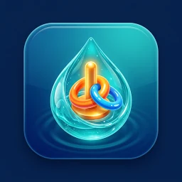Water Ring Toss: Retro Game 图标